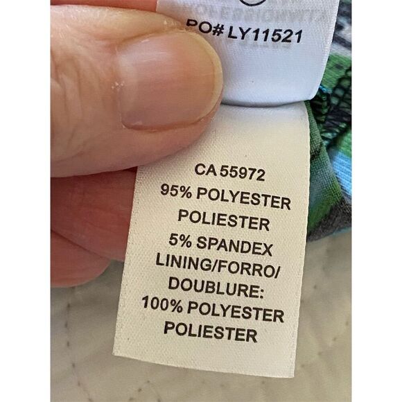 Laundry by Shelli Segal Boho Chic Resort Wear Maximalist Statement Dress Size 12 - Picture 5 of 10